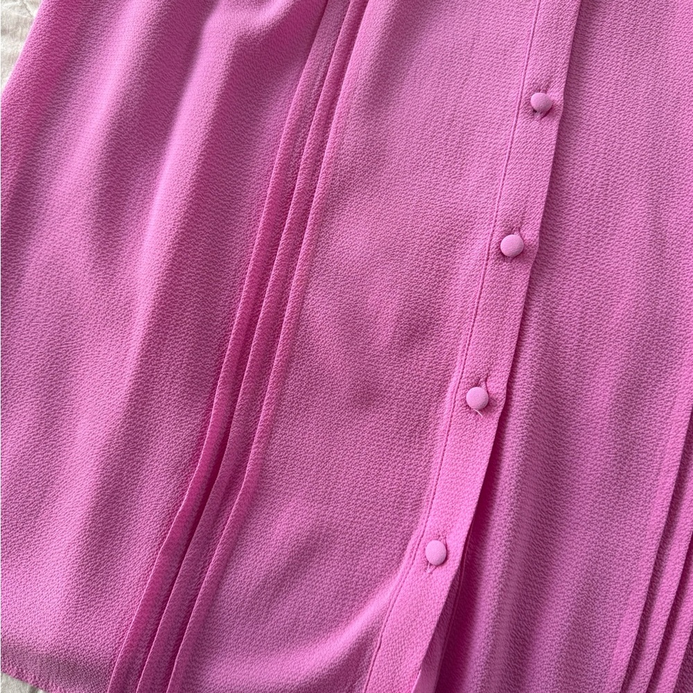 CeCe Pink Ruffled Blouse - Picture 2 of 4
